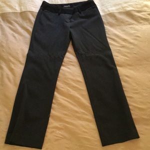 Grey slacks. Express editor cut. Size 2short